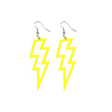 Load image into Gallery viewer, Lightening bolt earrings