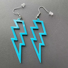 Load image into Gallery viewer, Lightening bolt earrings