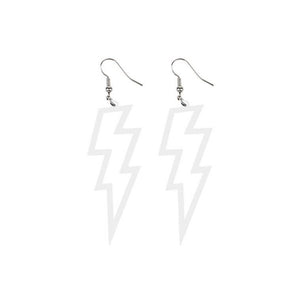 Lightening bolt earrings