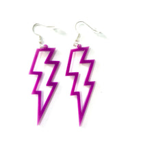 Load image into Gallery viewer, Lightening bolt earrings