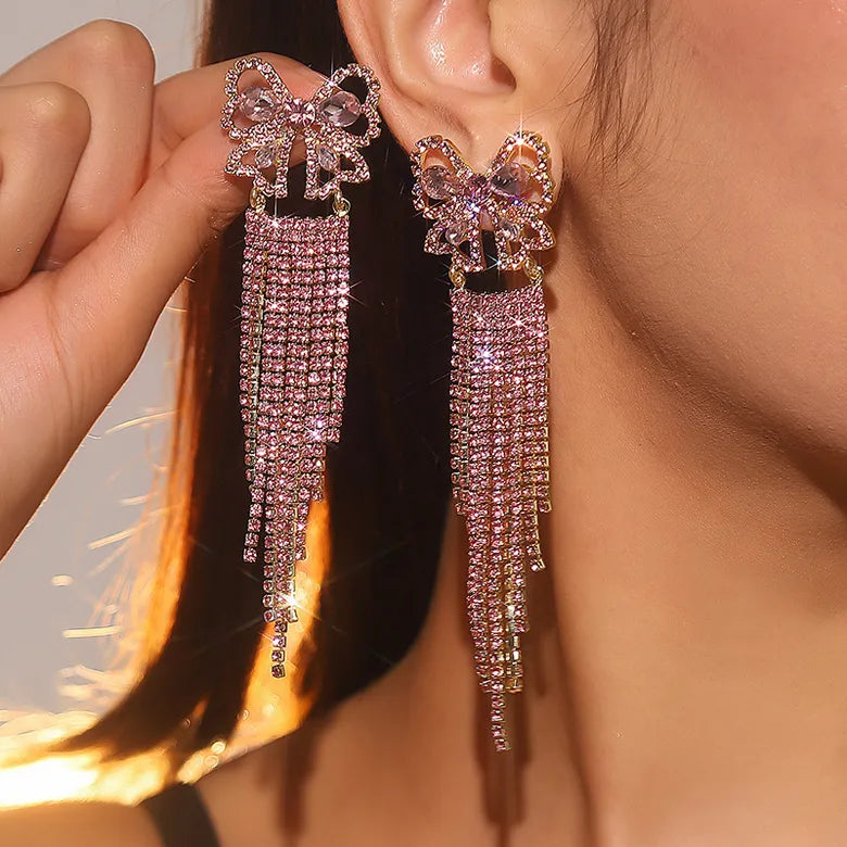 Pink Butter Earrings