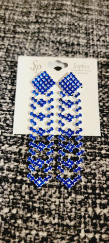 Blue Earrings