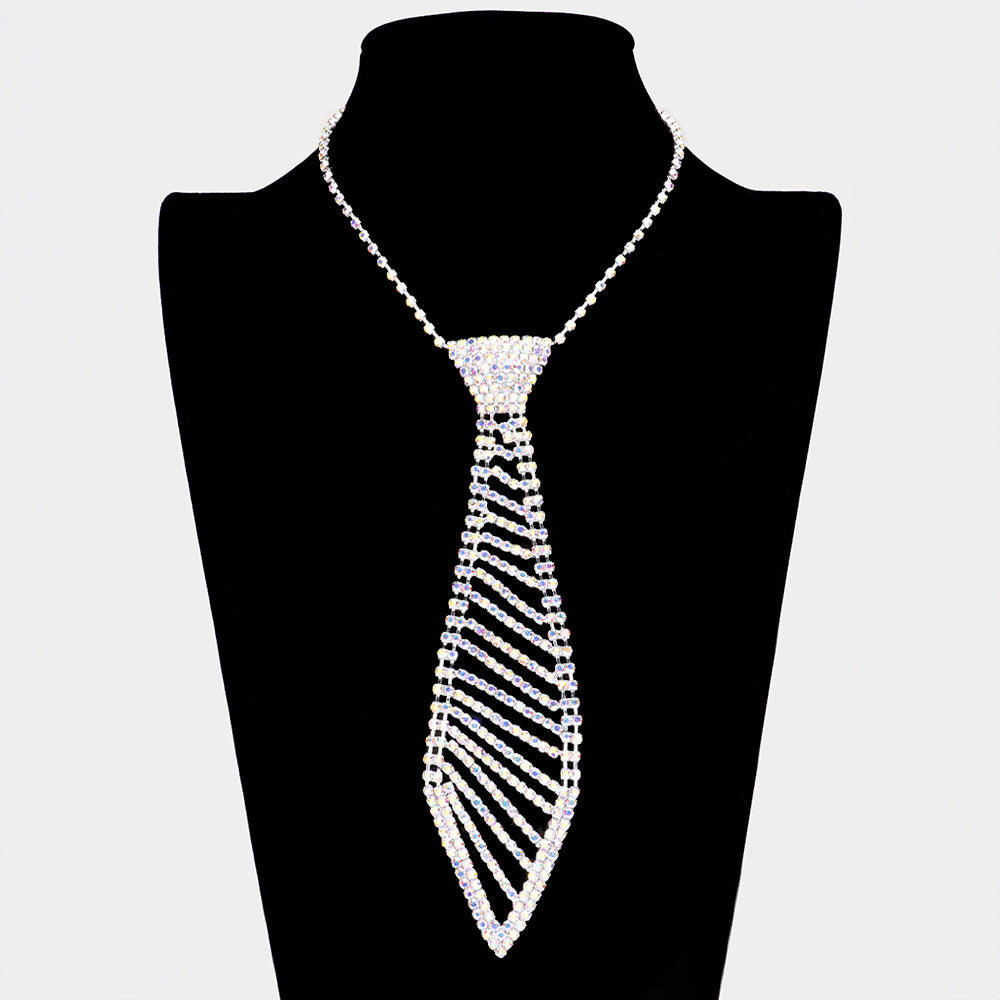 AB Tie Necklace
