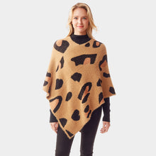 Load image into Gallery viewer, Leopard Poncho