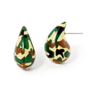 Camo Earrings