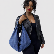 Load image into Gallery viewer, The Downtown Denim Purse