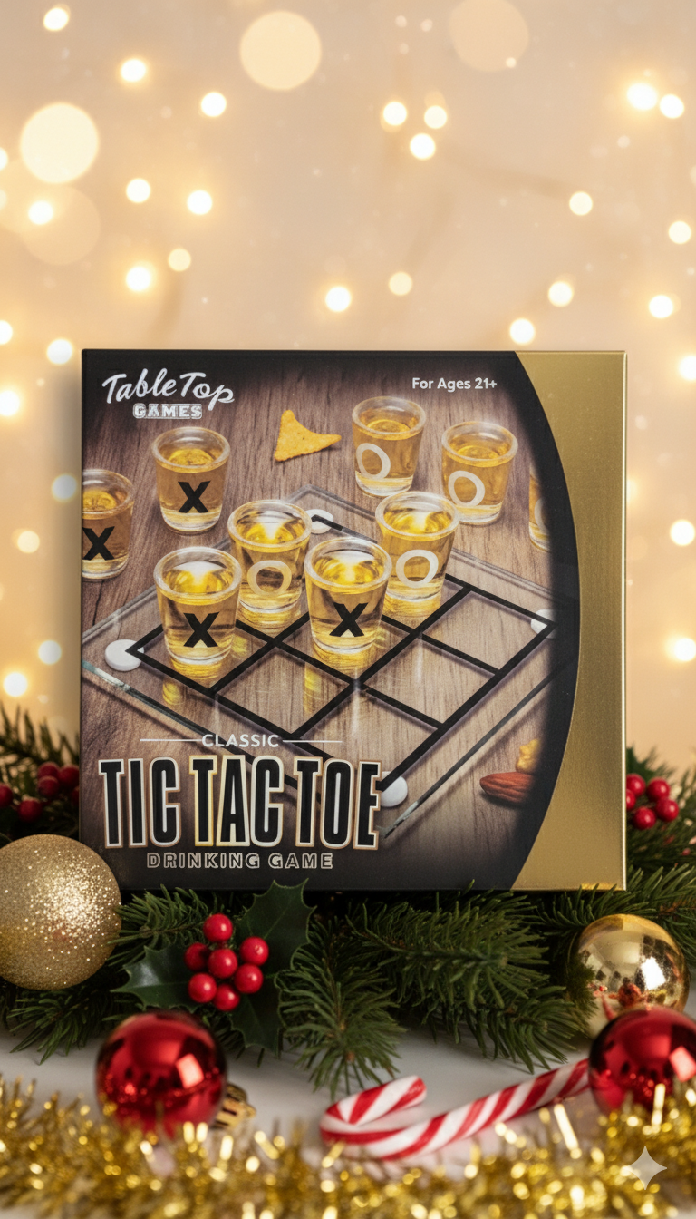 Tik toc toe drinking game