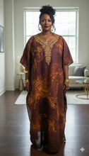 Load image into Gallery viewer, Brown Kaftan