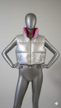 Load image into Gallery viewer, Silver / Pink Vests