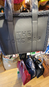 Gray Tote Bag