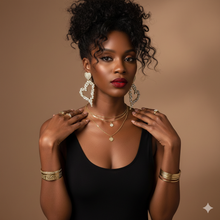 Load image into Gallery viewer, Heart Earrings