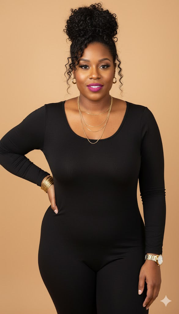 Stretchy Plus size Body suit