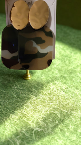 Camo Earrings