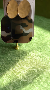 Camo Earrings