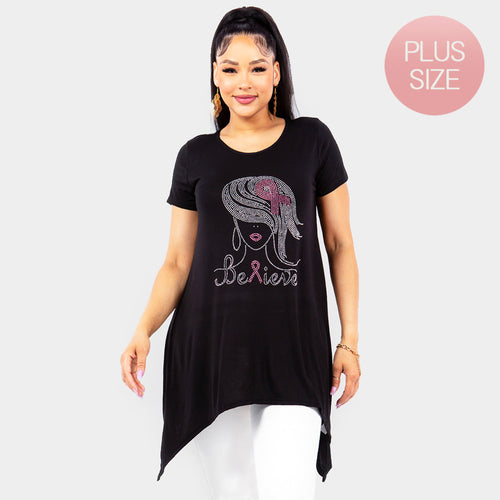 Hat Pink Ribbon Shirt