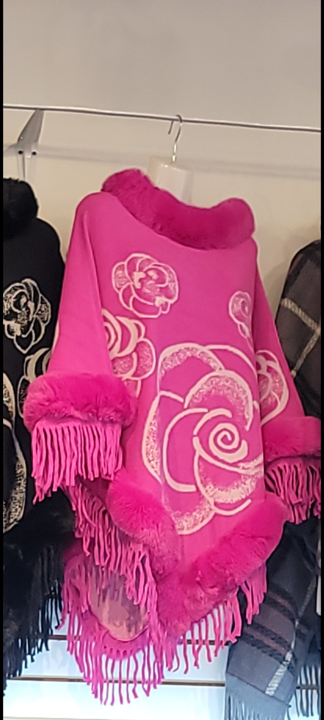 Pink Poncho