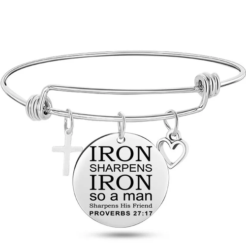 Iron Sharpens Iron Bracelet