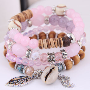 Pink Sea Shell Dream Bracelet