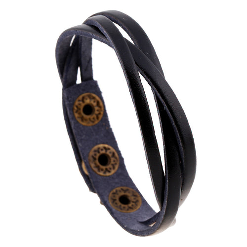 Faux Leather Bracelet