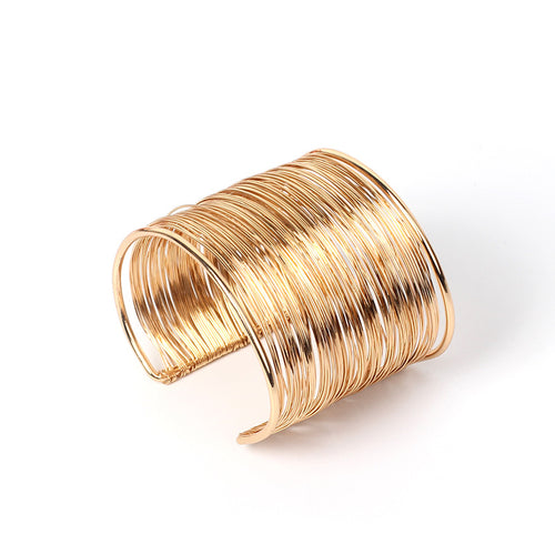 Gold Spring Bracelet