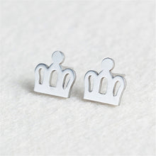 Load image into Gallery viewer, Crown Earrings