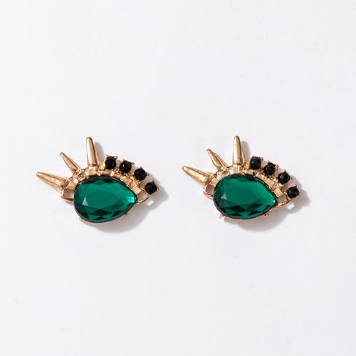 Green Earrings