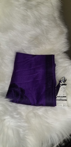 Purple and Black pashmina