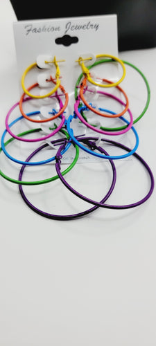 Colorful earrings