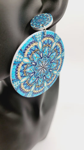 Blue Earrings