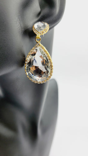 Faux Diamond Earrings