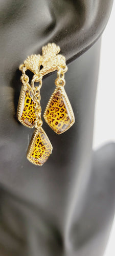 Leopard Earrings