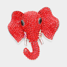 Load image into Gallery viewer, Elephant Brooch