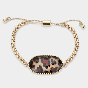 Leopard Contained Bracelet