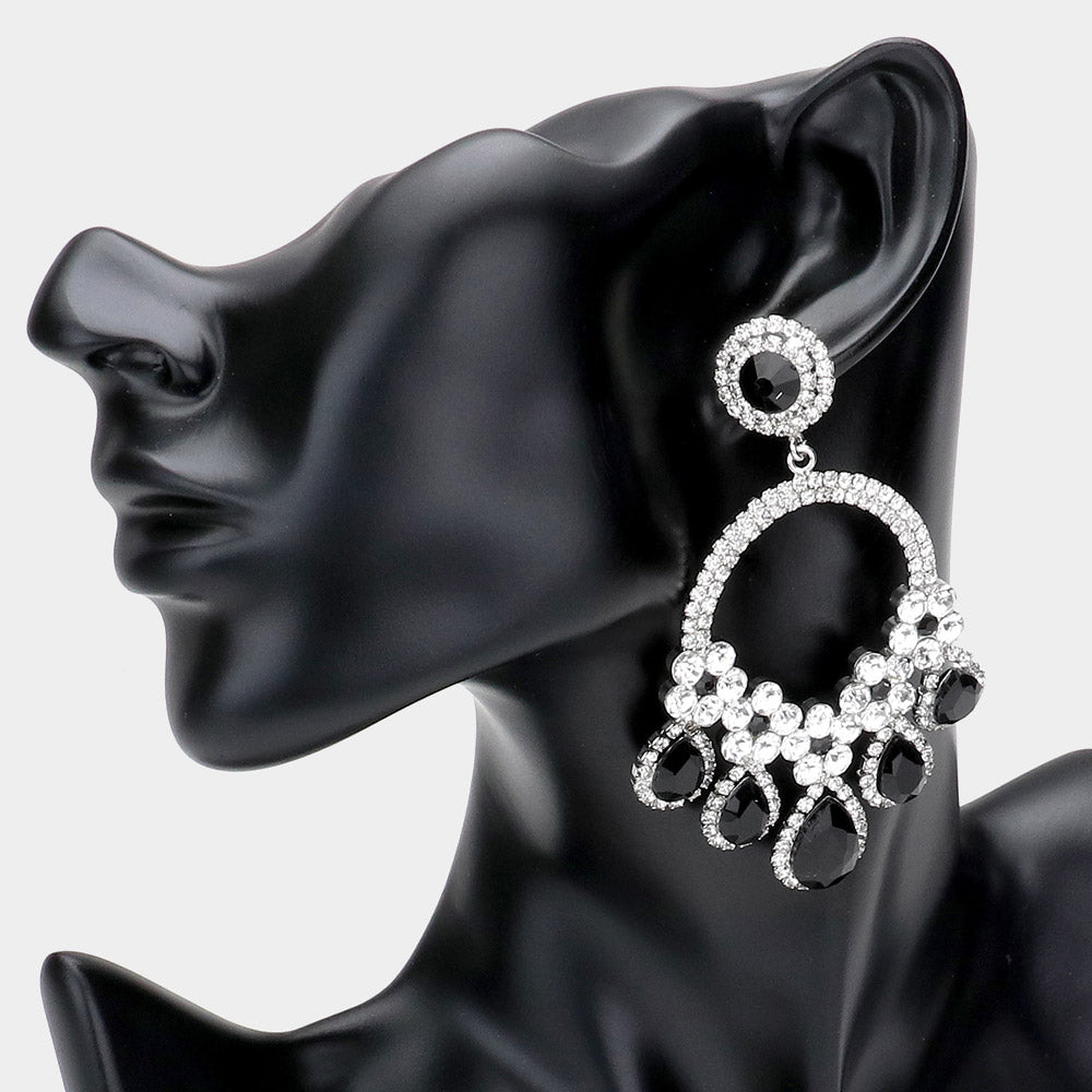 Black Attire Earrings