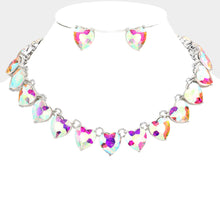 Load image into Gallery viewer, Heart Ab Necklace
