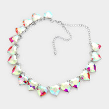 Load image into Gallery viewer, Heart Ab Necklace