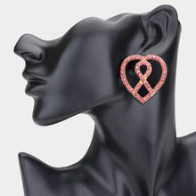 Load image into Gallery viewer, Pink Fighter Earrings