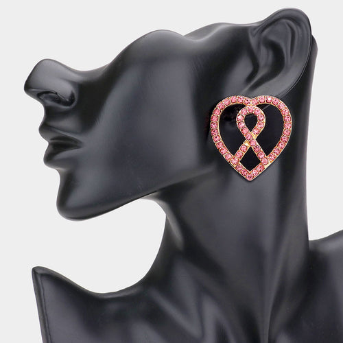 Pink Fighter Earrings