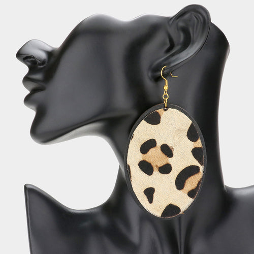 Leopard Earrings
