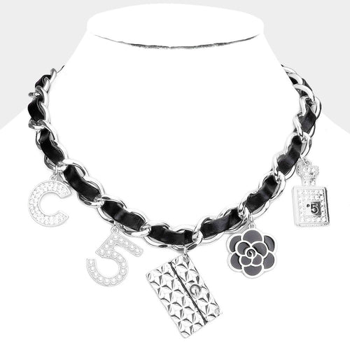 Number 5 Necklace