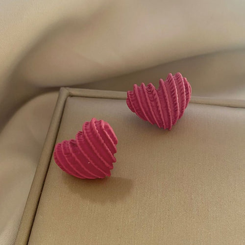 Pink Punk Earrings