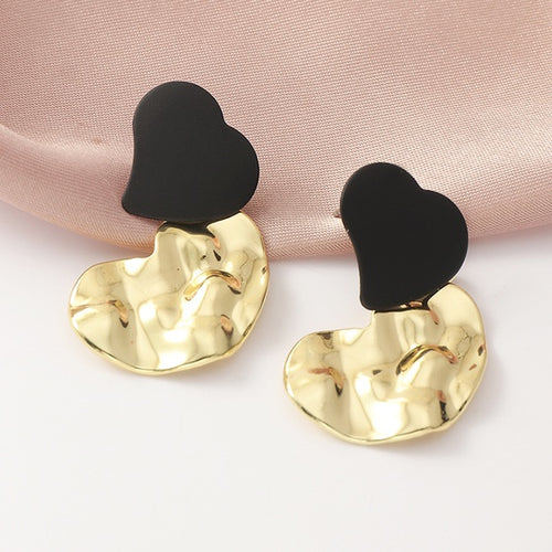 Torn Heart Earrings