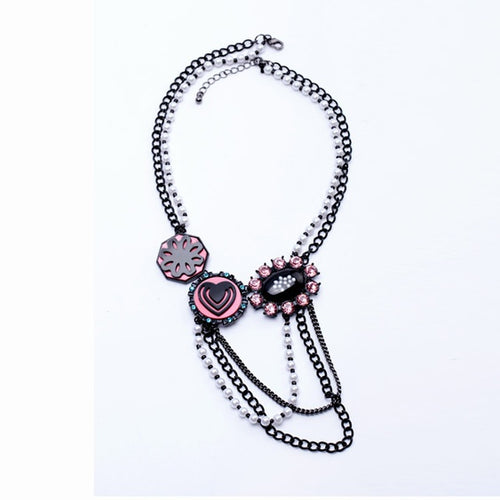 Chains & Pearls Necklace