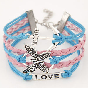 Love & Butterfly Bracelet