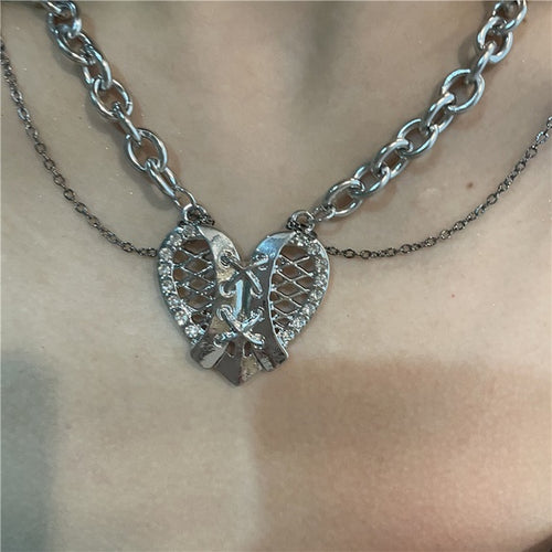 Caged Heart Necklace