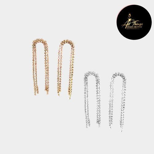 Double Bling Earrings