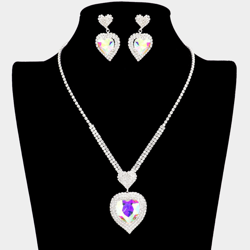 Heart Ab Necklace