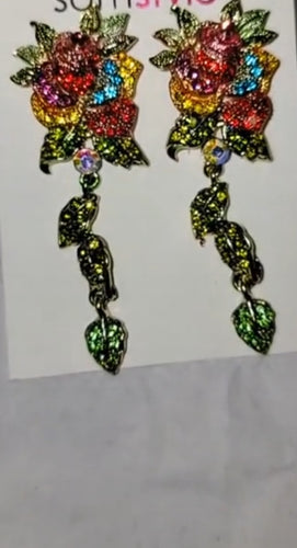 Rose Earrings