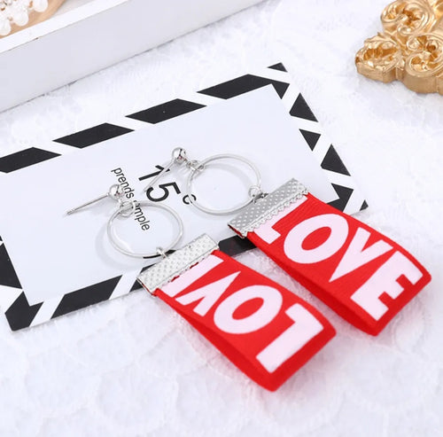 Love earrings