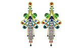 Load image into Gallery viewer, Mardi Gras Earrings